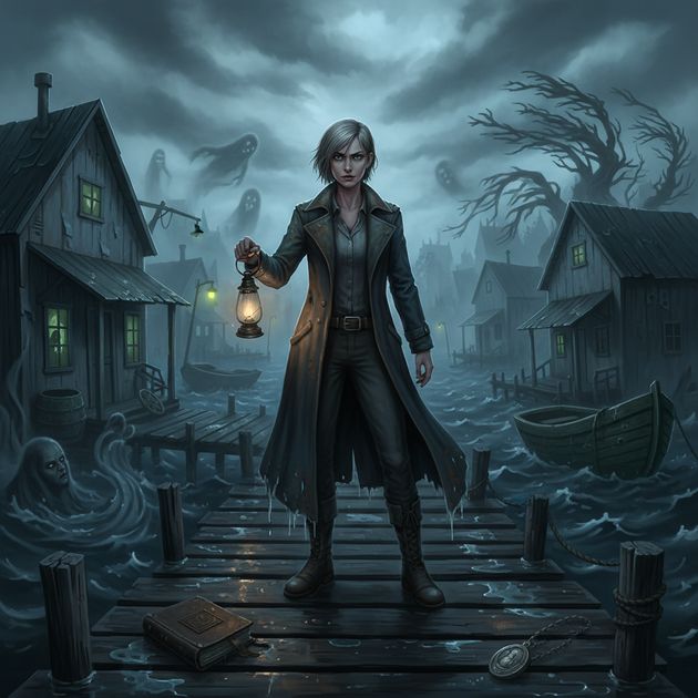 Silent Horizon: Where Darkness Hides the Truth - Jabali AI Poster