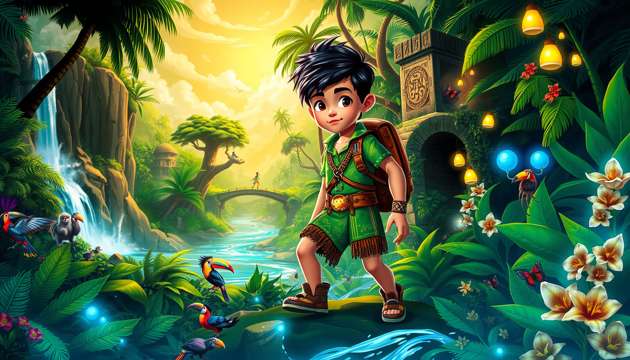 Jungle Coin Quest - Jabali AI Poster