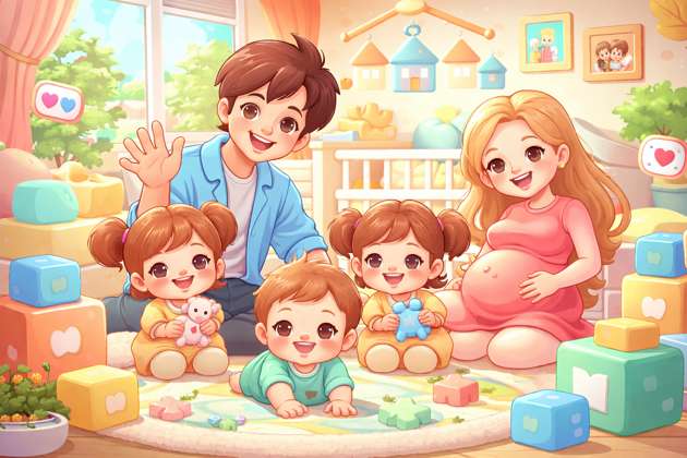 Happy Home Family Life - Jabali AI Poster