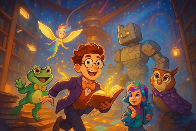 Tower of Learning Quest - Jabali AI Poster