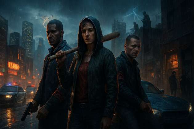 City Under Fire - Jabali AI Poster