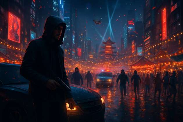 Festival Under Siege - Jabali AI Poster