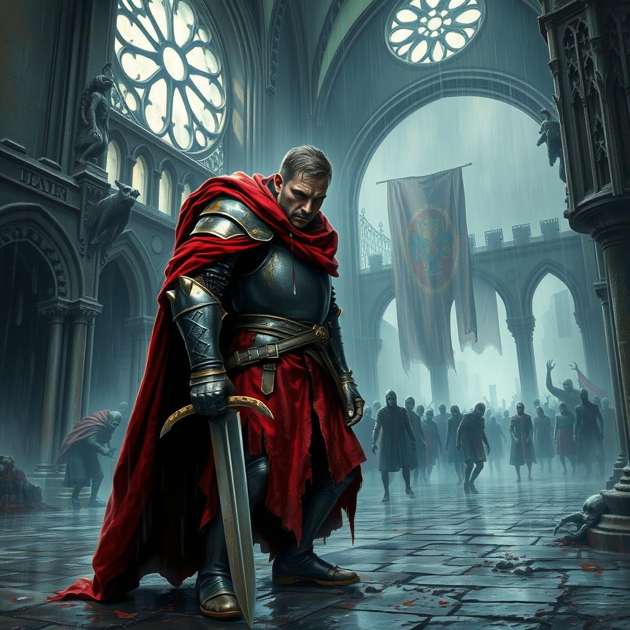 Blood of the Withered Throne - Jabali AI Poster