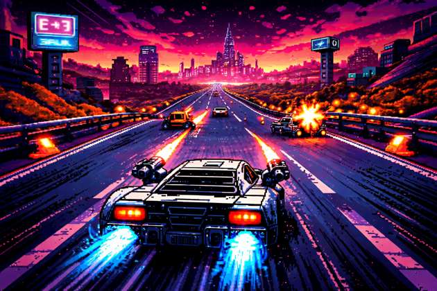 Road Blaster - Jabali AI Poster