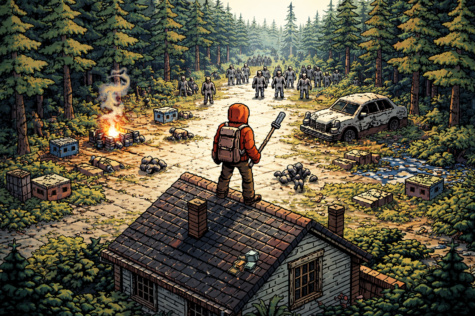 Mini DayZ Survival Guide - Instant game by Jabali AI
