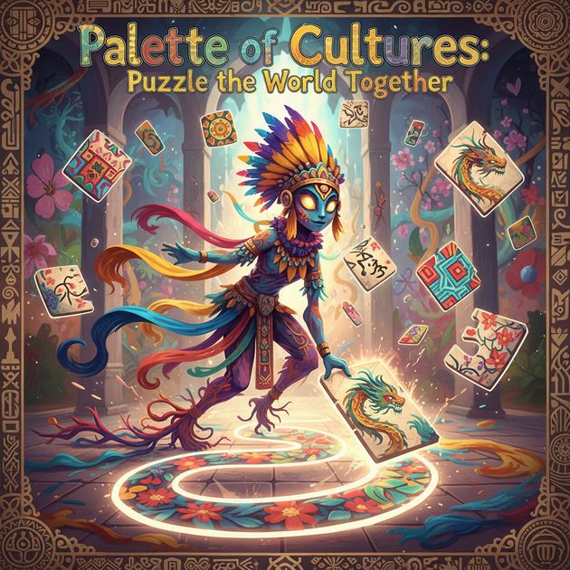 Palette of Cultures - Jabali AI Poster