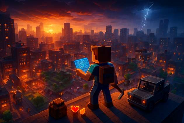 CityCraft Sandbox - Jabali AI Poster