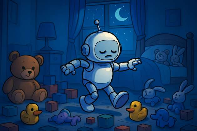Robot Sleepwalk - Jabali AI Poster