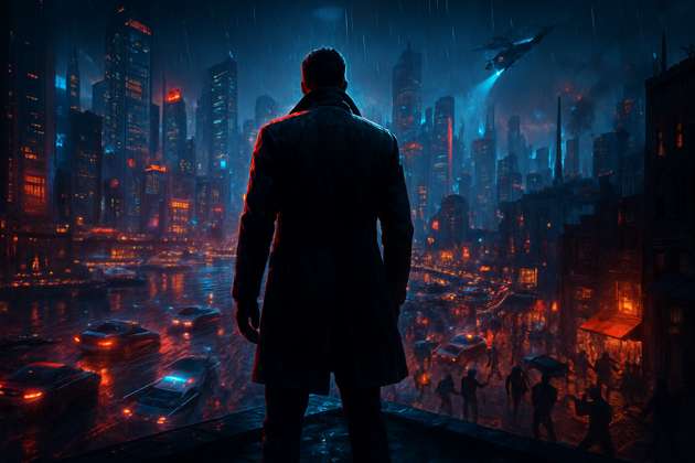 City of Vice - Jabali AI Poster