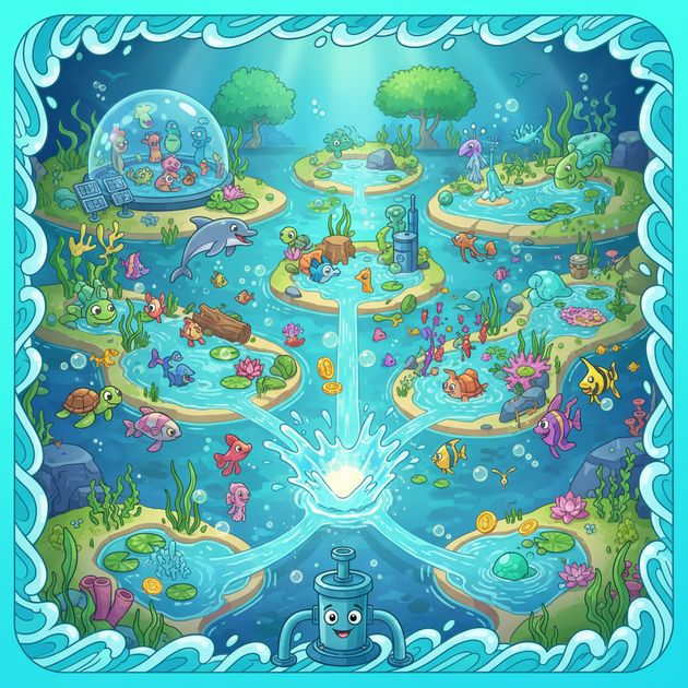 Splash & Thrive - Jabali AI Poster