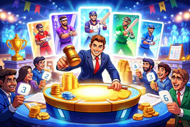 Purse Wars Auction League - Jabali AI Poster