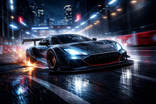 Apex Drift Rush - Jabali AI Poster