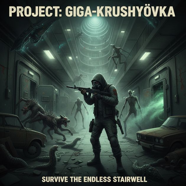 Samosbor: Giga-Khrushchyovka Survival - Jabali AI Poster