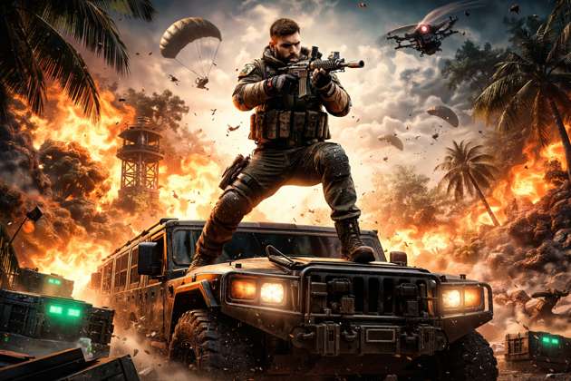 Fire Max Battlegrounds - Jabali AI Poster