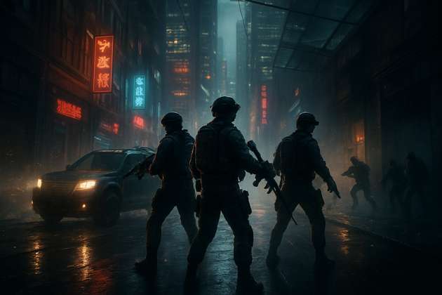 Urban Tactical Divide - Jabali AI Poster