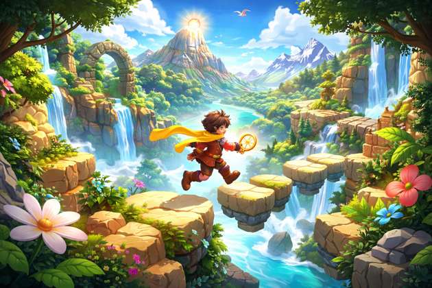 Sunahra Safar Adventure - Jabali AI Poster