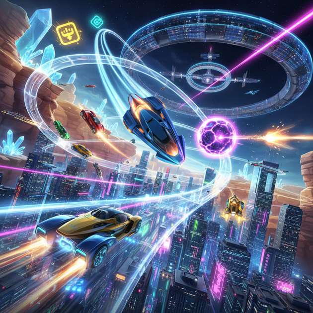 Gravity Stunt Rivals - 3D Racing by Jabali AI