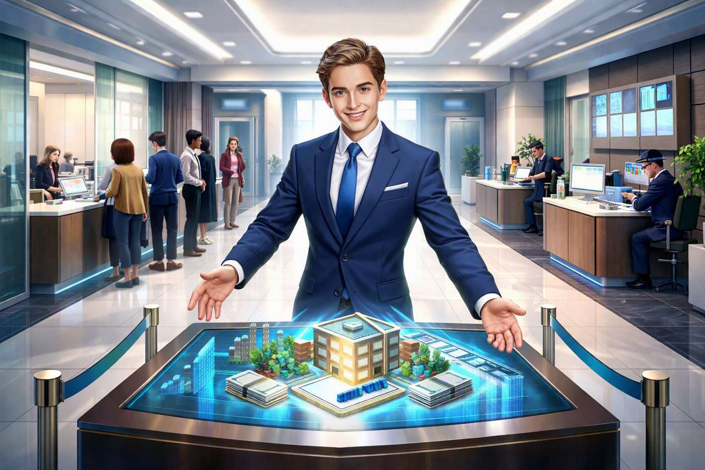 Bank Master 3D game artwork