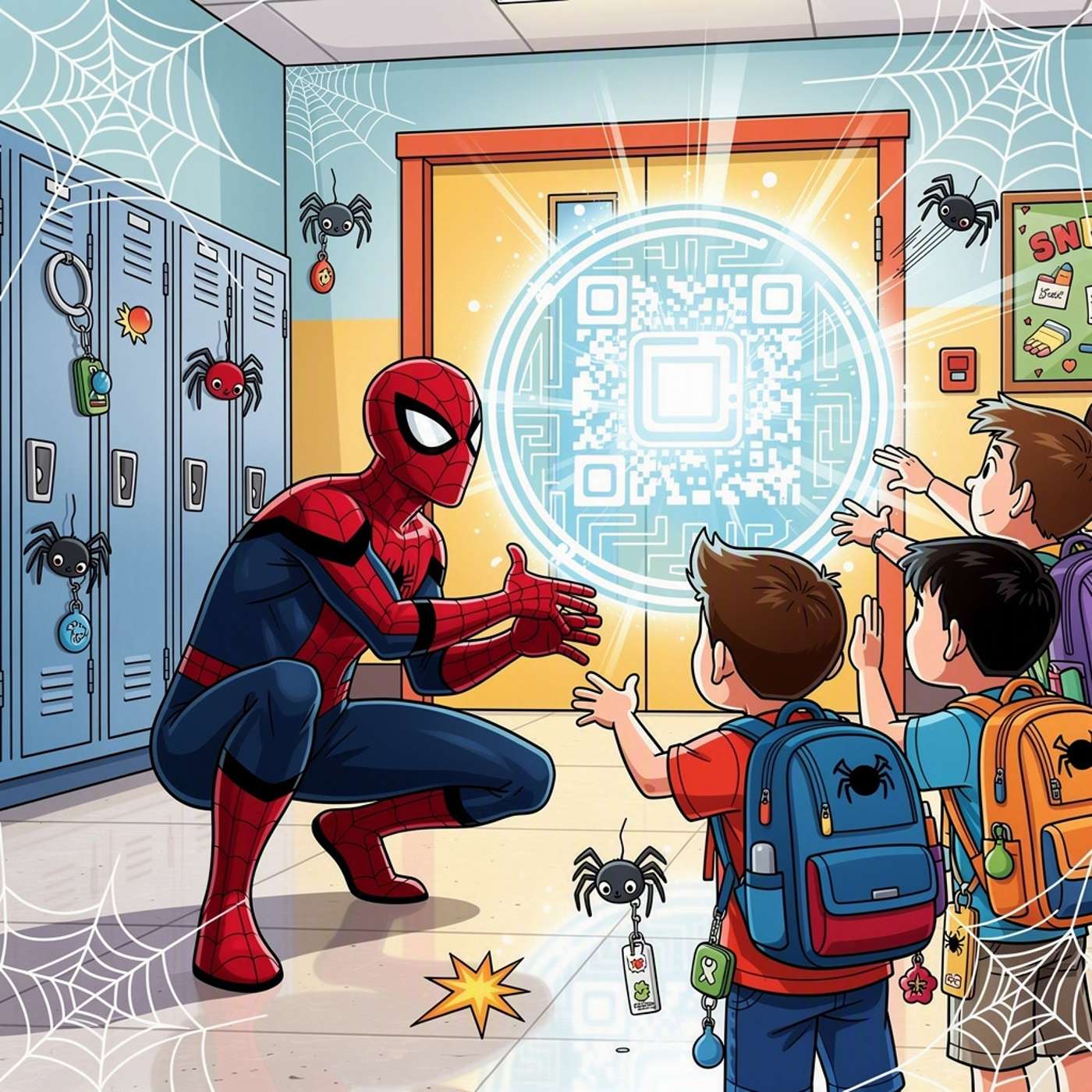 Spider Scan Challenge game artwork
