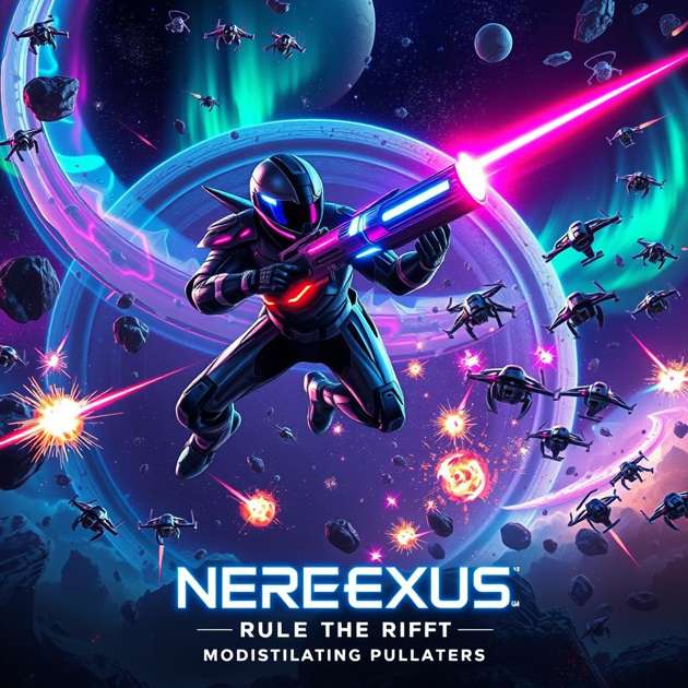 Neonexus: Pulse Rift - Jabali AI Poster