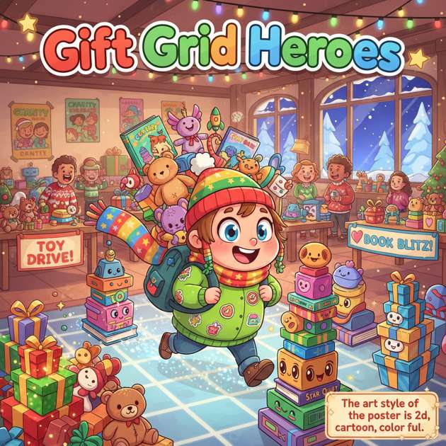 Gift Grid Heroes - Jabali AI Poster
