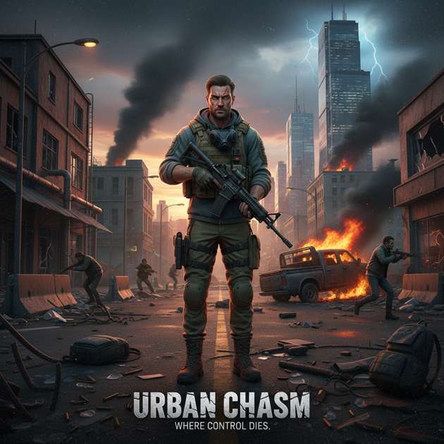 Urban Riot Reign - Jabali AI Poster