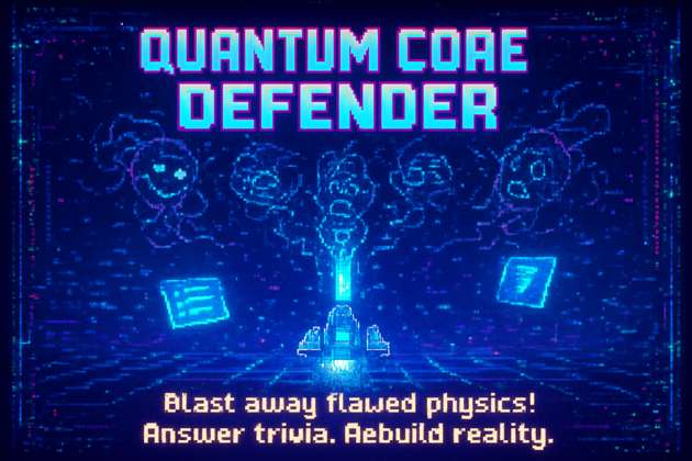 Quantum Core Defender - Fixed Shooter Arcade by Jabali AI