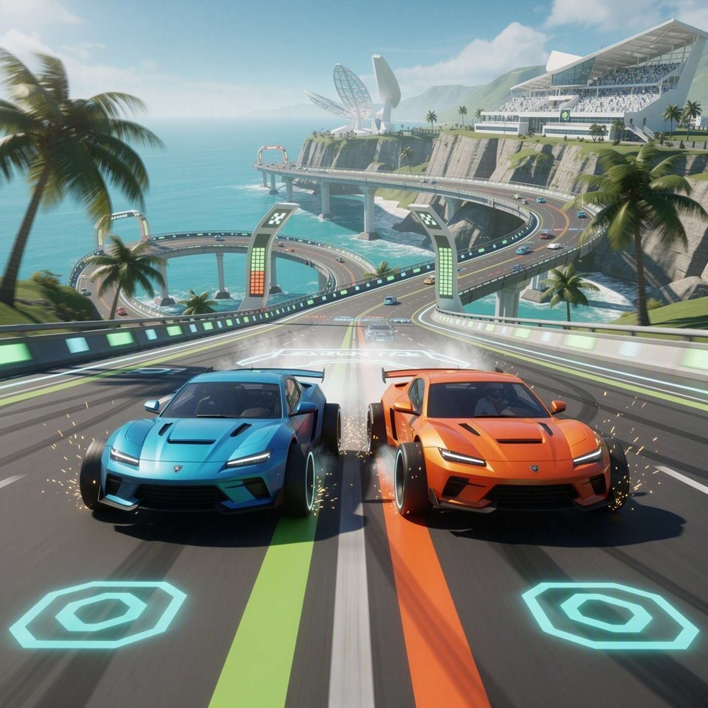 Turbo Drift Online game artwork