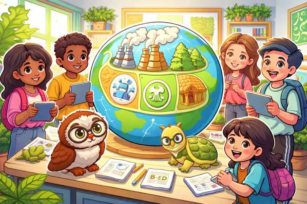 EcoQuiz Challenge BEd Edition - Jabali AI Poster