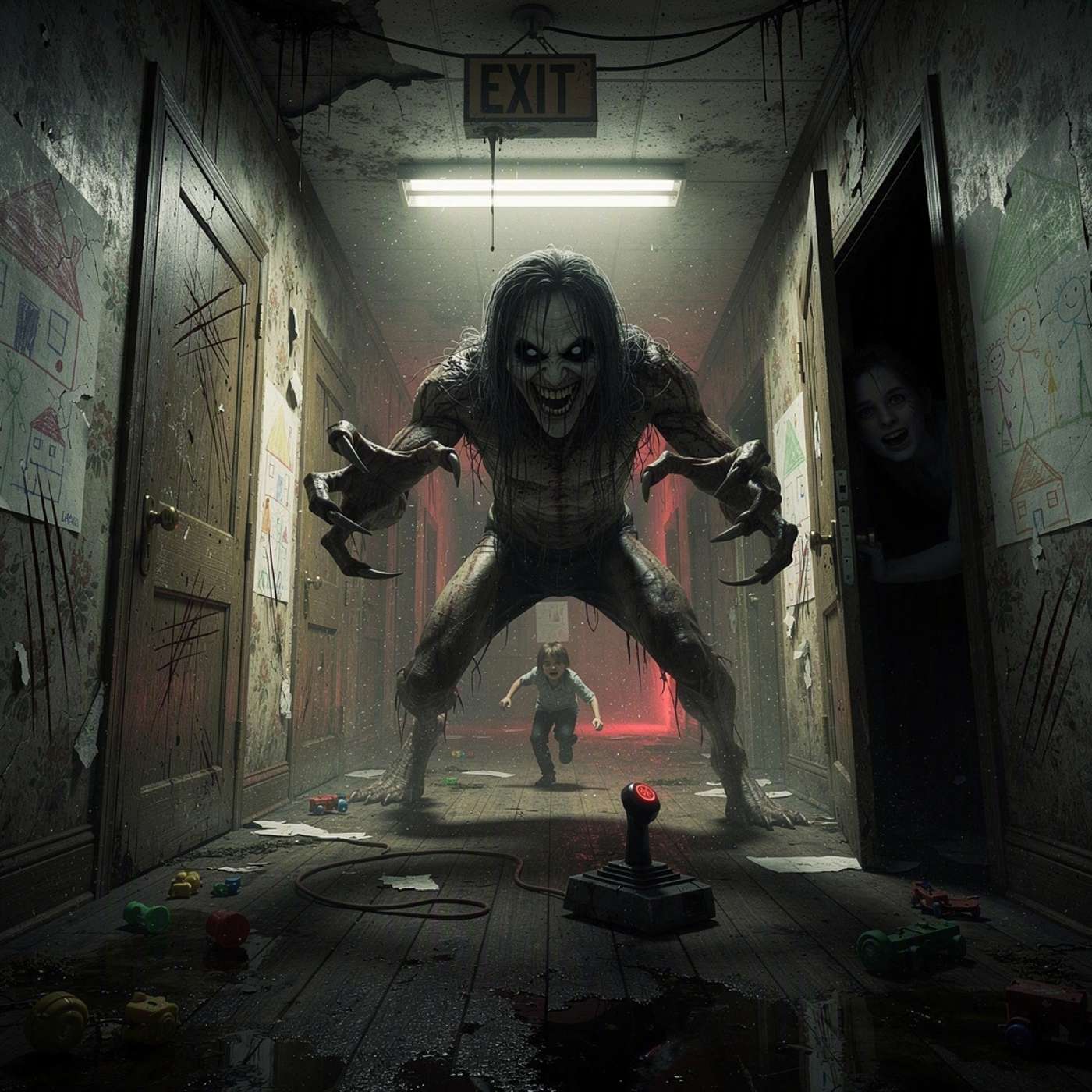 Jumpscare game game artwork