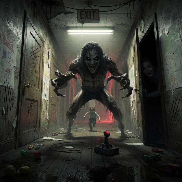 Jumpscare game - Jabali AI Poster