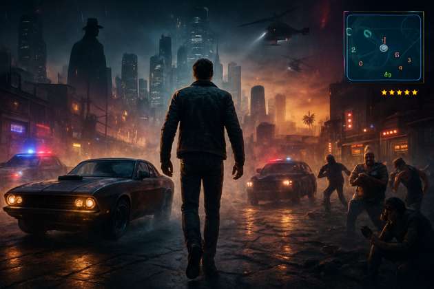 Metropolis Mayhem - Jabali AI Poster