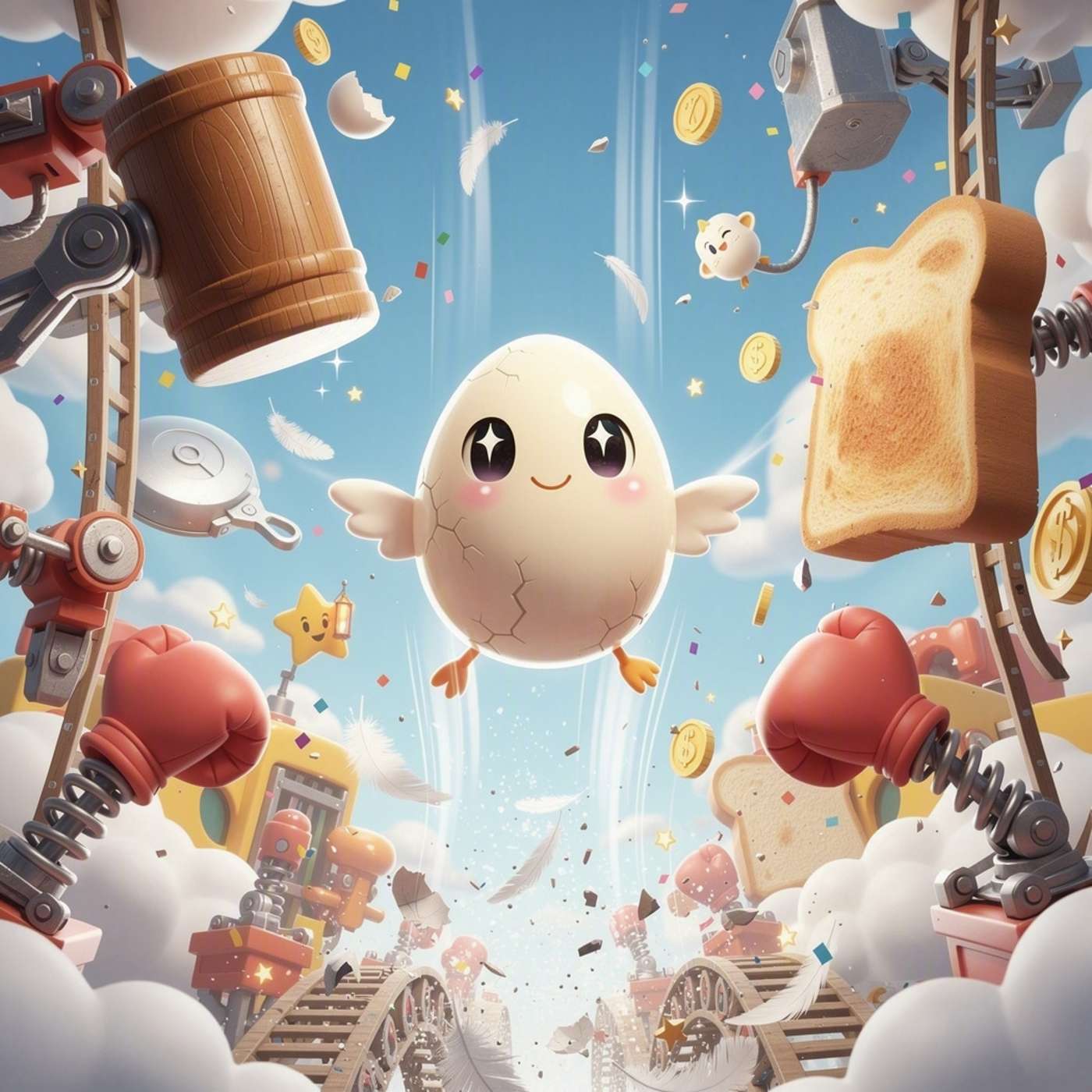 Flappy Egg! game artwork
