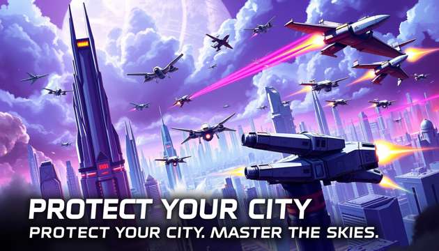 Aerial Guardians: Defend & Conquer - Jabali AI Poster