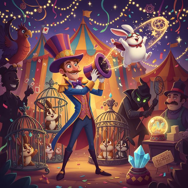 Rabbit Rescue Circus - Jabali AI Poster