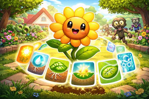 Sunflower Photosynthesis Defense - Jabali AI Poster