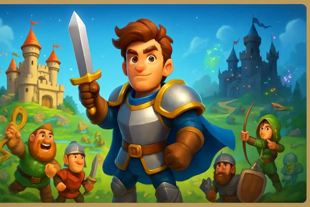 Sir Rowan Brightblade - 3D Character Simulation by Jabali AI