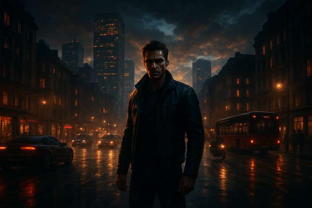 City of Vice - Jabali AI Poster