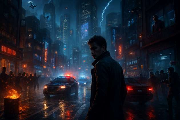 City Under Siege - Jabali AI Poster