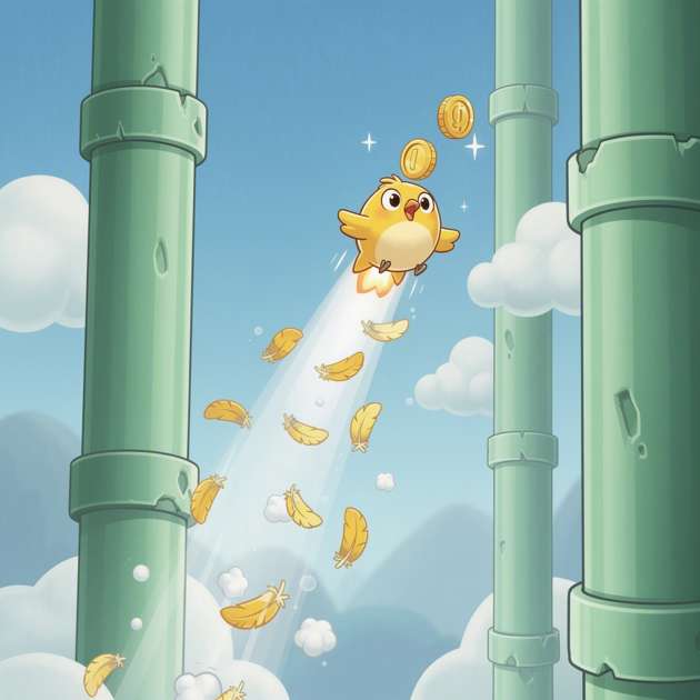 Flappy Sky Dash - Jabali AI Poster