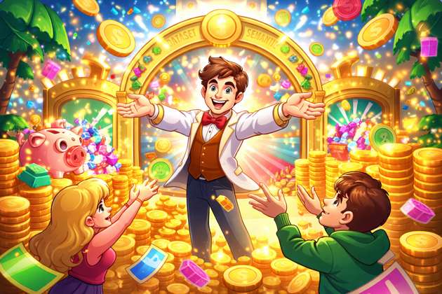 Paise Wala Masti Game - Jabali AI Poster