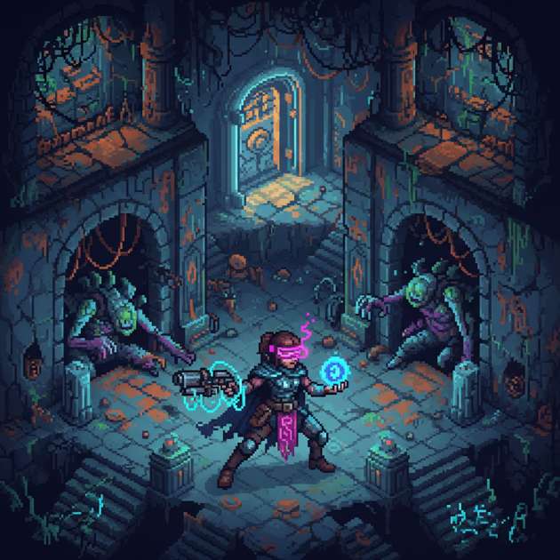 Gloomspire: Relic Runner - Jabali AI Poster