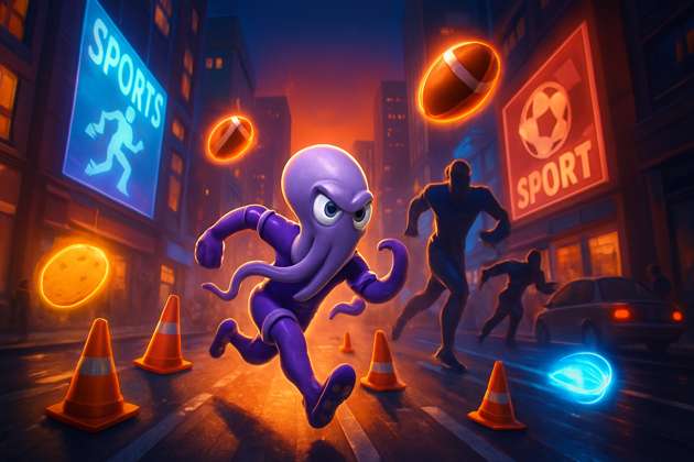 Octo Rush City - Jabali AI Poster