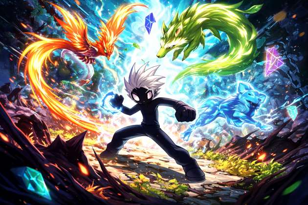 Naruto Shifter Clash of Prism Forms - Jabali AI Poster