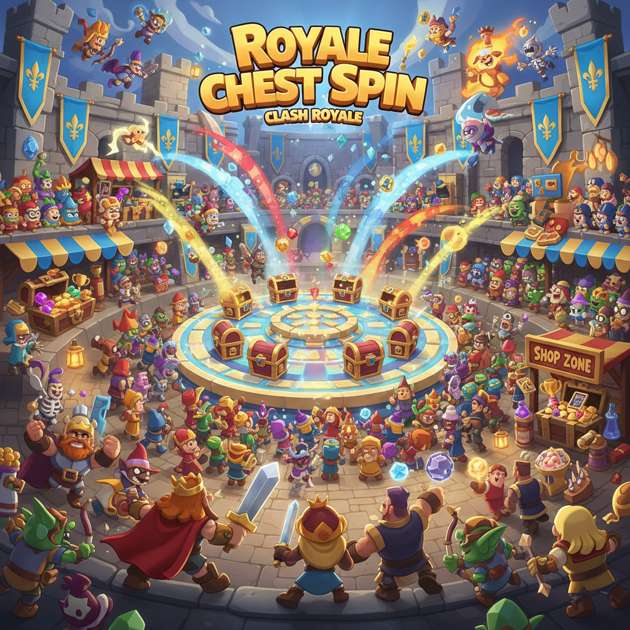 Royale Chest Spin - Jabali AI Poster