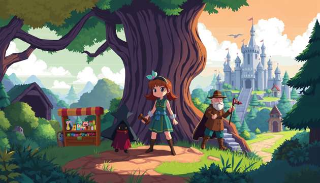 Pixel Realm: Survival Saga - Jabali AI Poster