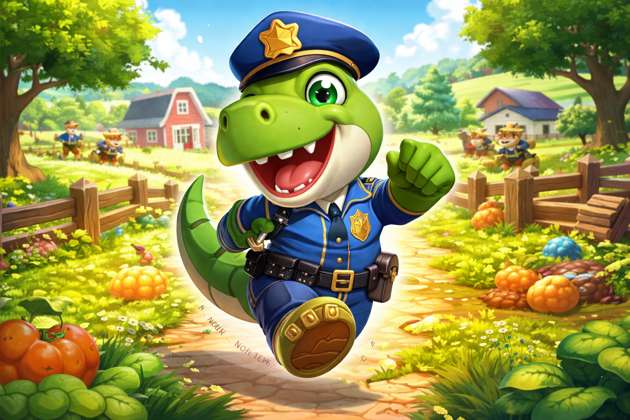 Rexor Rampage: Dino Farm Patrol - Jabali AI Poster