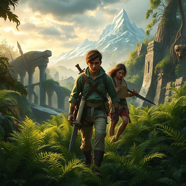 Lost Realms: The Forgotten Quest - Jabali AI Poster