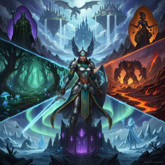 Fateshaper: Realms Unbound - Jabali AI Poster