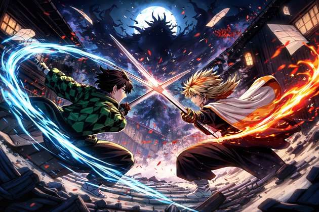Kimetsu Clash Arena - Jabali AI Poster